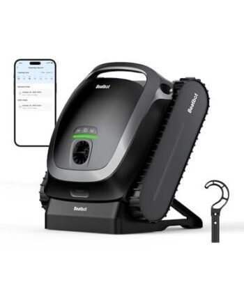 Beatbot AquaSense Cordless Robotic Pool Vacuum Cleaner – Intelligent Path Opimization, Cleans Floor, Walls, and Waterline – Ideal for Above & In-Ground Pools up to 2,260 sq.ft.