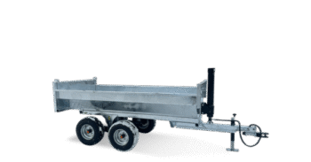 Badger 4’x8′ Farm Dump Trailer – 6,000# GVWR
