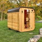 Backyard Discovery Lennon 4-6 Person Cedar Outdoor Cube Sauna