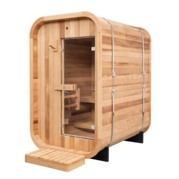 Redwood Outdoors Outdoor Sauna 2-Person Duo Traditional Finnish Sauna Kit