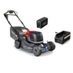 Honda HRX-BE 21 Inch Dual Bay 12 Ah Battery Powered eSelect Variable Speed Self Propelled Lawn Mower Kit hrx217exa6