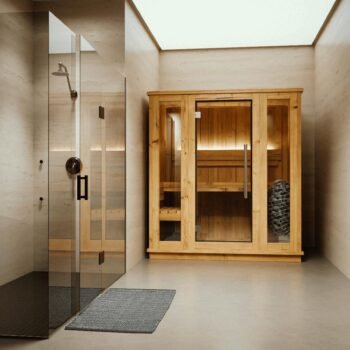 Auburn 2-3 Person Indoor Sauna | Indoor Saunas by Almost Heaven Saunas - Iconic, Beautifully Crafted Indoor & Outdoor Saunas.