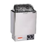 Harvia Electric Sauna Heater Package | KIP 6kW | Traditional Finnish Sauna Heater | Complete Package